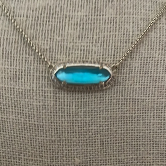 KENDRA SCOTT Annika in London Blue and gold EUC - Picture 3 of 7